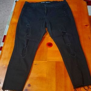 Old Navy Womens Distressed Look Jeans